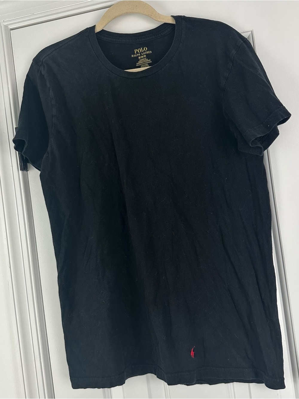 Polo by Ralph Lauren men’s Black Short Sleeve Crew Tee medium
